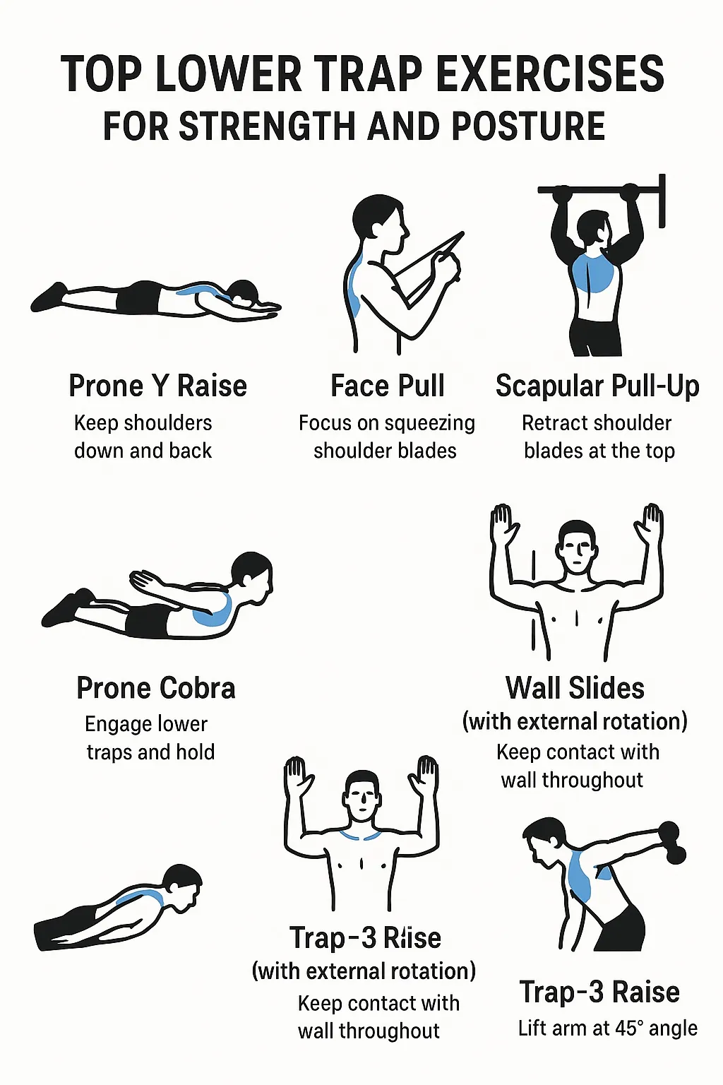 LOWER TRAP EXERCISES