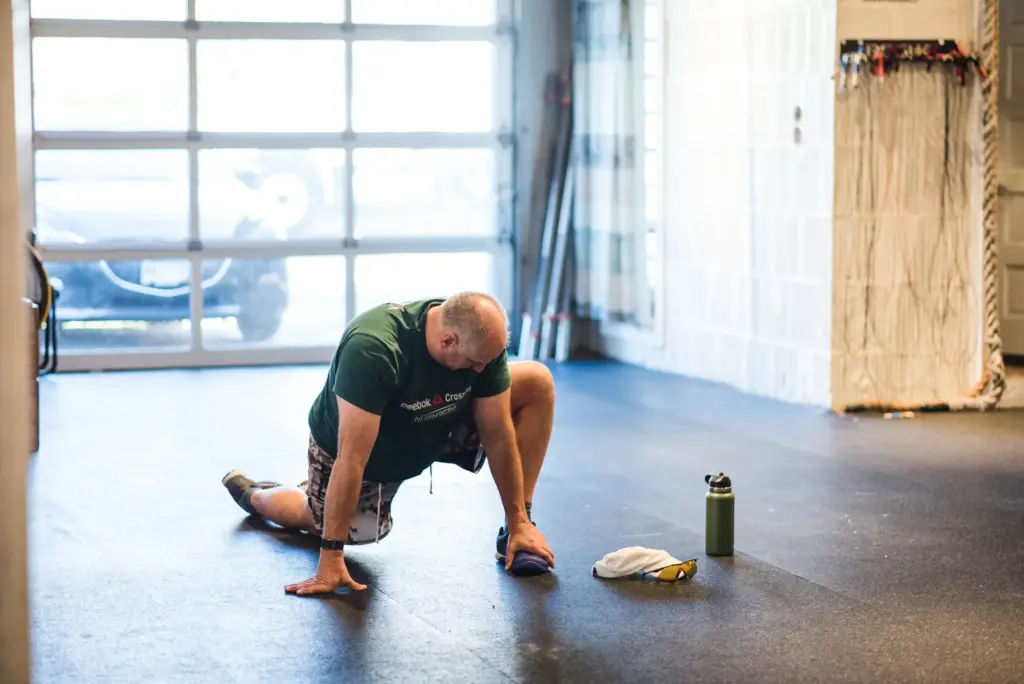 exercise practiced in a steamy room