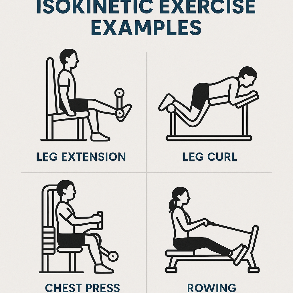 isokinetic exercise examples