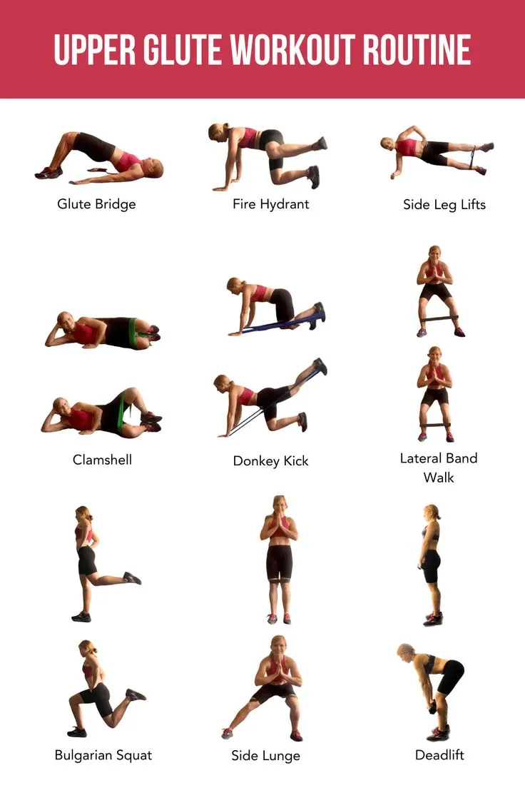 Upper Glute Exercises