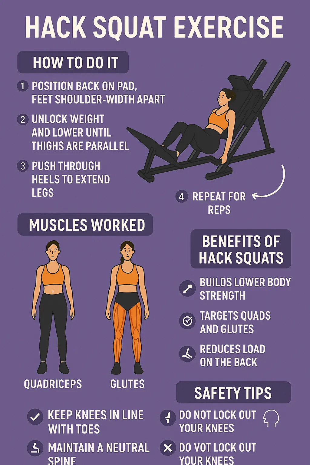 hack squat exercise