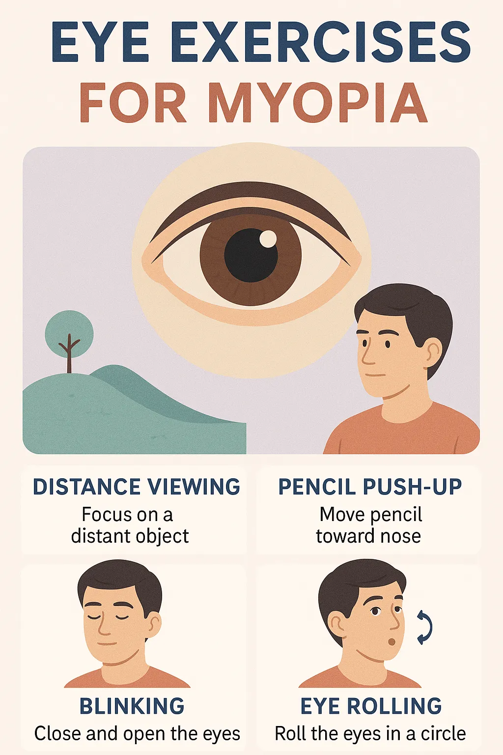 eye exercises for myopia