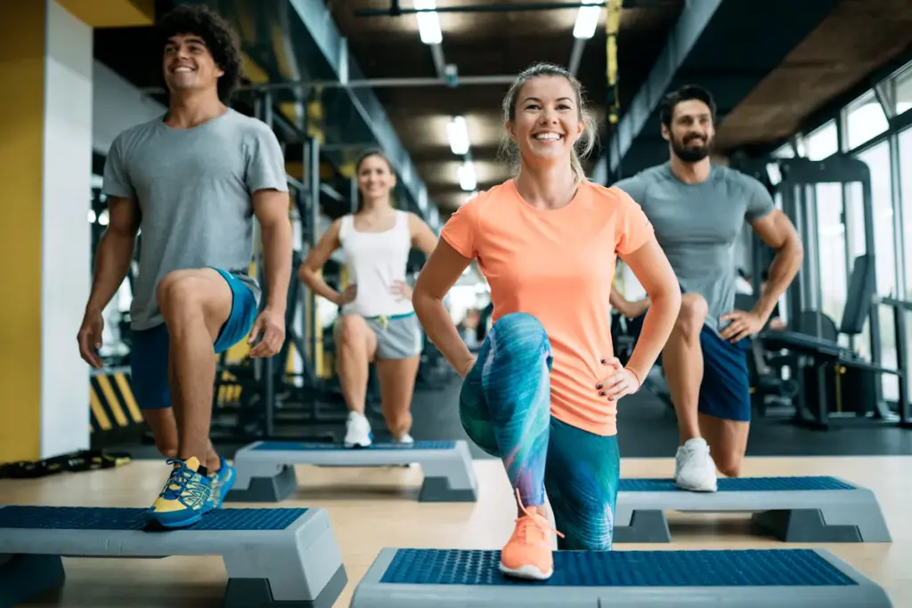 cardio workouts at the gym