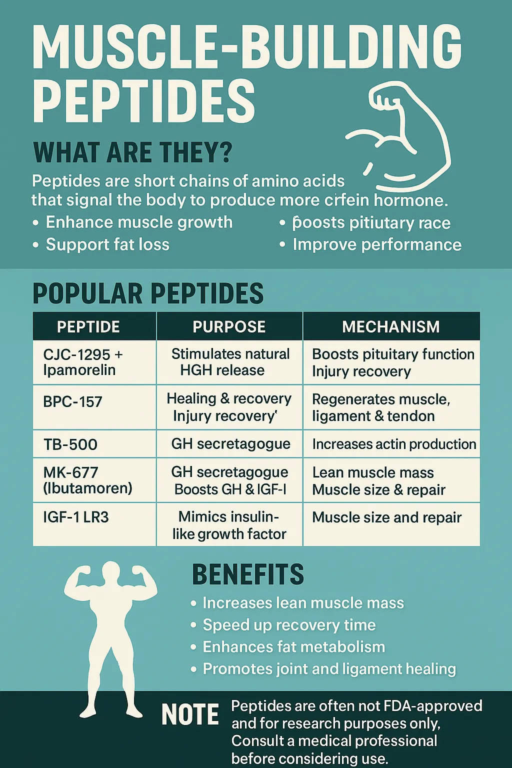 Muscle Building Peptides
